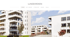 Desktop Screenshot of lundekroken.no